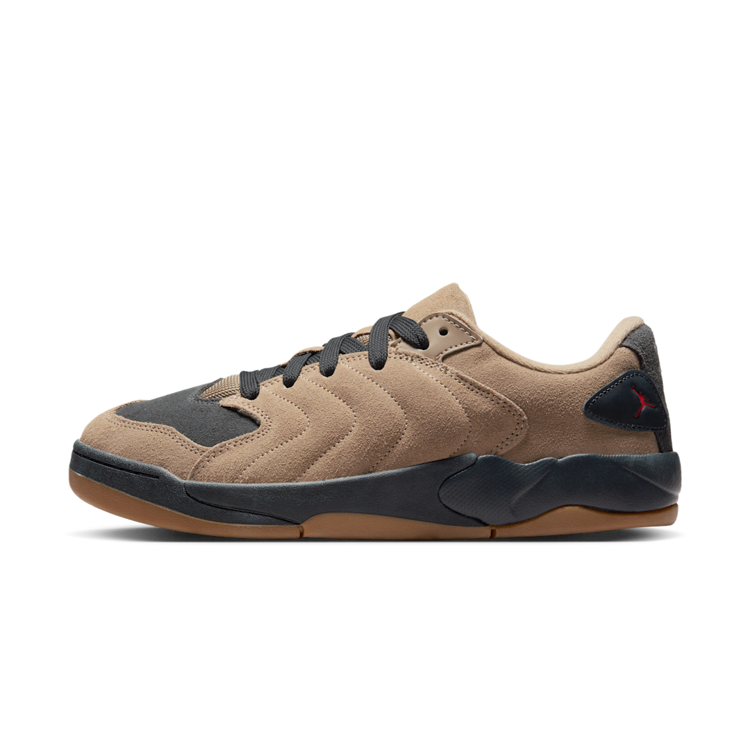 Overkicks - Air Jordan Session Khaki Anthracite Gum (IB3731-200) - vista lateral