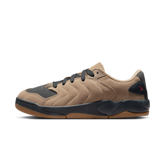 Overkicks - Air Jordan Session Khaki Anthracite Gum (IB3731-200) - vista lateral