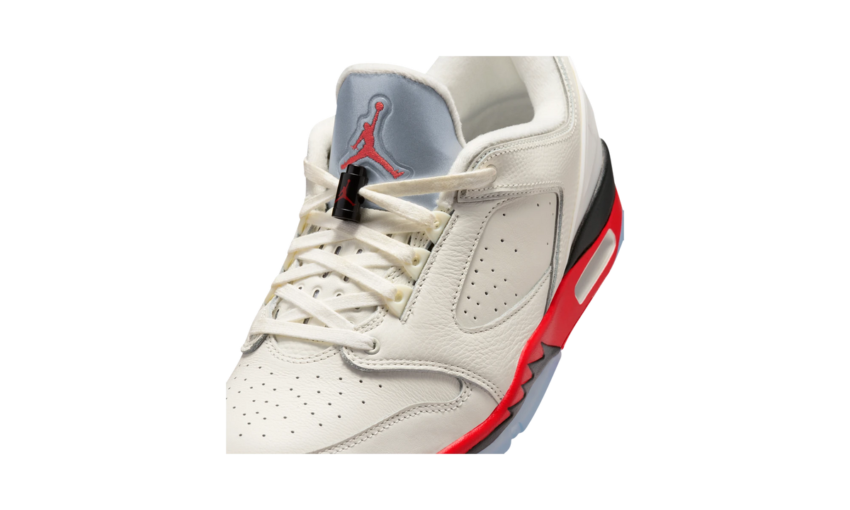 Overkicks - Air Jordan Sixty Plus Low Fire Red (IH2047-100) - detalle lateral interior