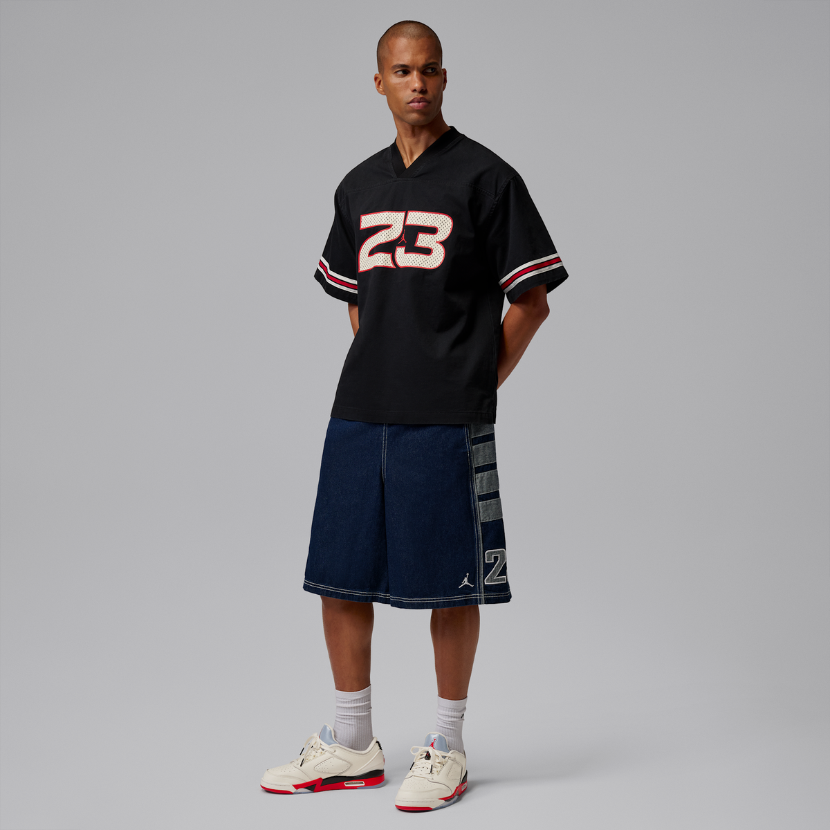 Overkicks - Air Jordan Sixty Plus Low Fire Red (IH2047-100) - detalle