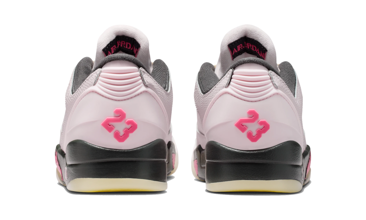 Overkicks - Air Jordan Sixty Plus Low Pearl Pink Anthracite (IR1847-600) - detalle talón