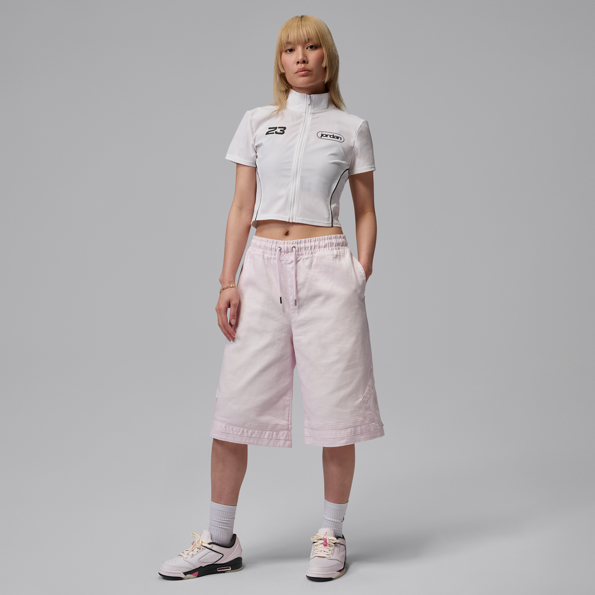 Overkicks - Air Jordan Sixty Plus Low Pearl Pink Anthracite (IR1847-600) - detalle