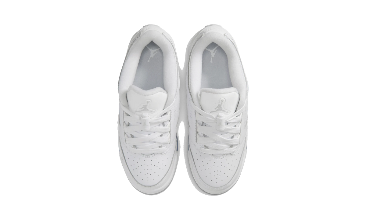 Overkicks - Air Jordan Sixty Plus Low White Pure Platinum (IO1866-101) - vista superior