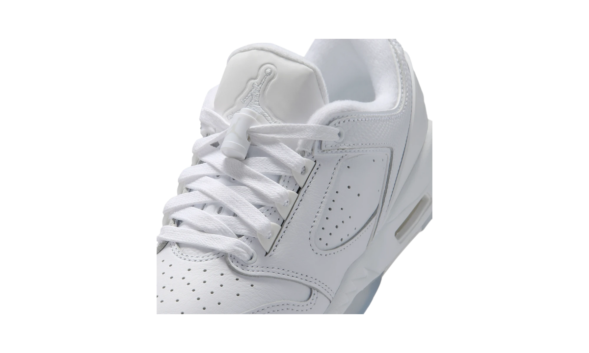 Overkicks - Air Jordan Sixty Plus Low White Pure Platinum (IO1866-101) - detalle lateral interior