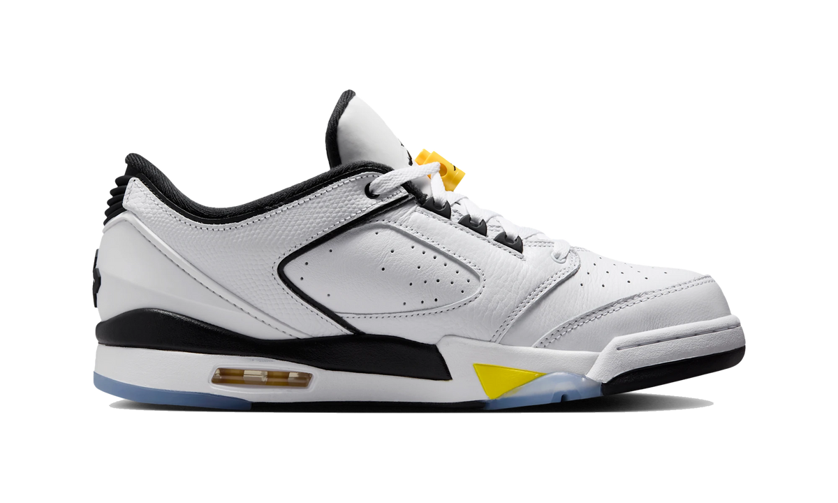 Overkicks - Air Jordan Sixty Plus Low White/Tour Yellow/Black (IH2047-103) - detalle suela