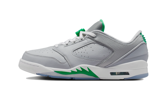 Overkicks - Air Jordan Sixty Plus Low Wolf Grey Lucky Green (IH2047-001) - vista lateral