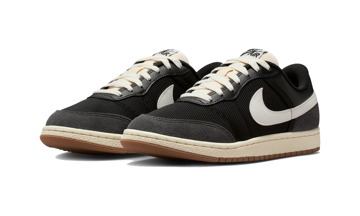 Overkicks - Air Jordan Skyline Low Black Summit White Gum (IQ0704-001) - vista trasera