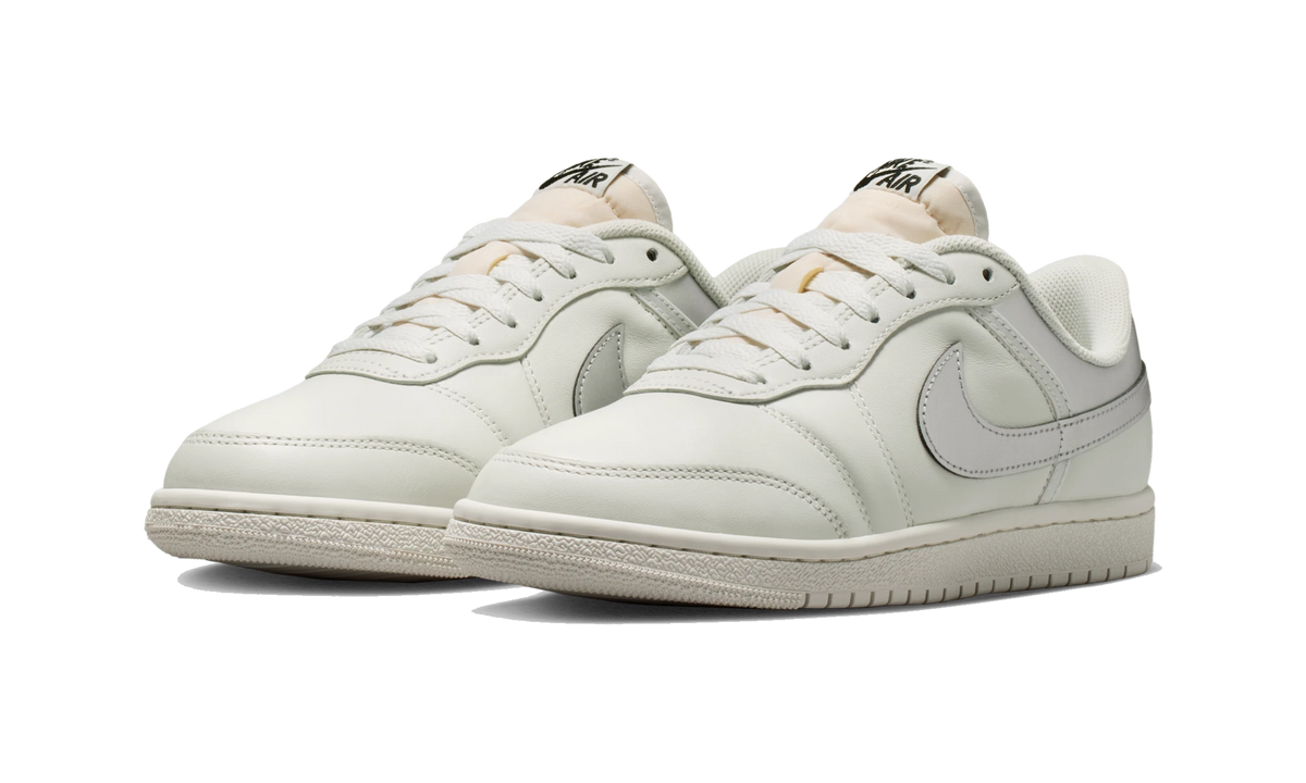 Overkicks - Air Jordan Skyline Low Swan Metallic Silver (IQ6586-101) - vista trasera
