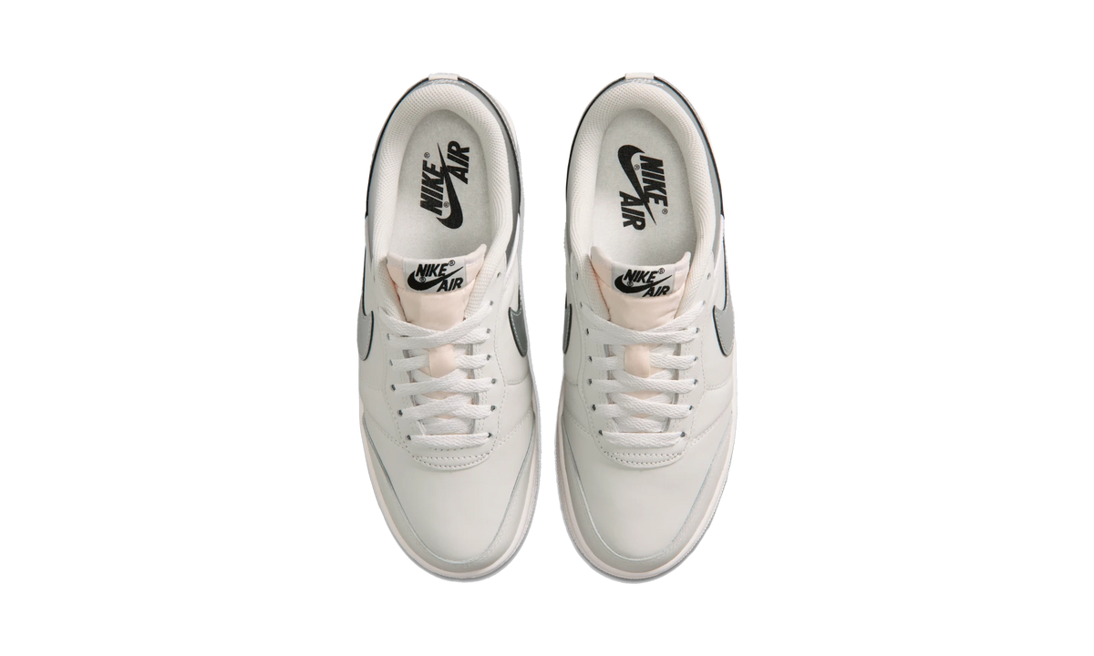 Overkicks - Air Jordan Skyline Low Swan Metallic Silver (IQ6586-101) - vista superior