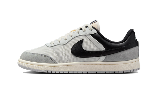 Overkicks - Air Jordan Skyline Low White Black Light Smoke Grey (IQ0704-101) - vista lateral