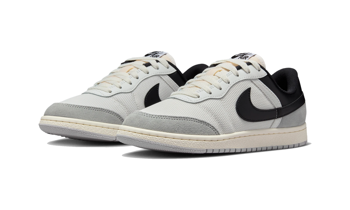 Overkicks - Air Jordan Skyline Low White Black Light Smoke Grey (IQ0704-101) - vista trasera