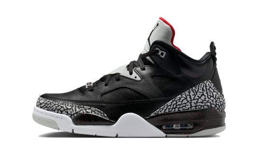 Overkicks - Air Jordan Son of Mars Low Black Cement (580603-002) - vista lateral