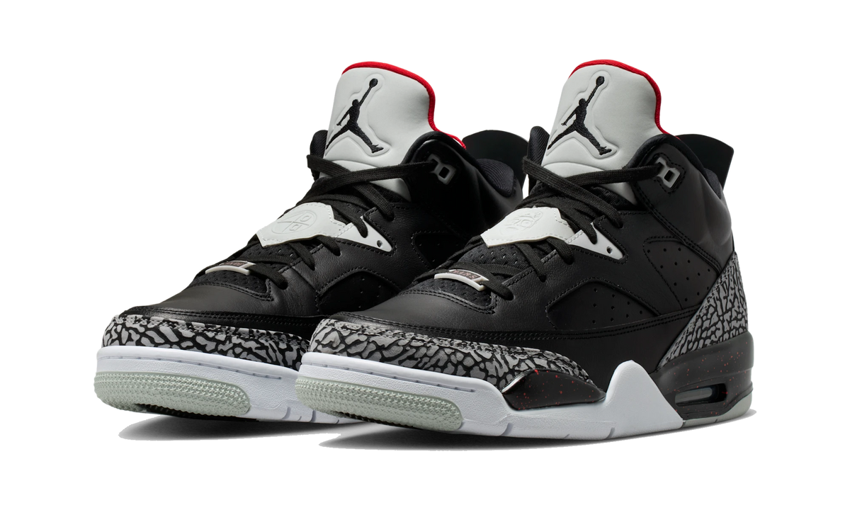 Overkicks - Air Jordan Son of Mars Low Black Cement (580603-002) - vista trasera