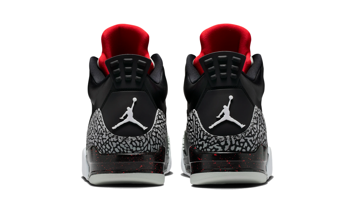 Overkicks - Air Jordan Son of Mars Low Black Cement (580603-002) - detalle talón