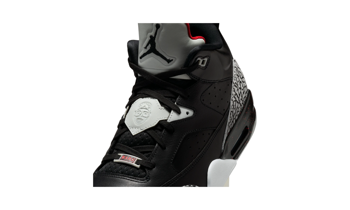 Overkicks - Air Jordan Son of Mars Low Black Cement (580603-002) - detalle lateral interior