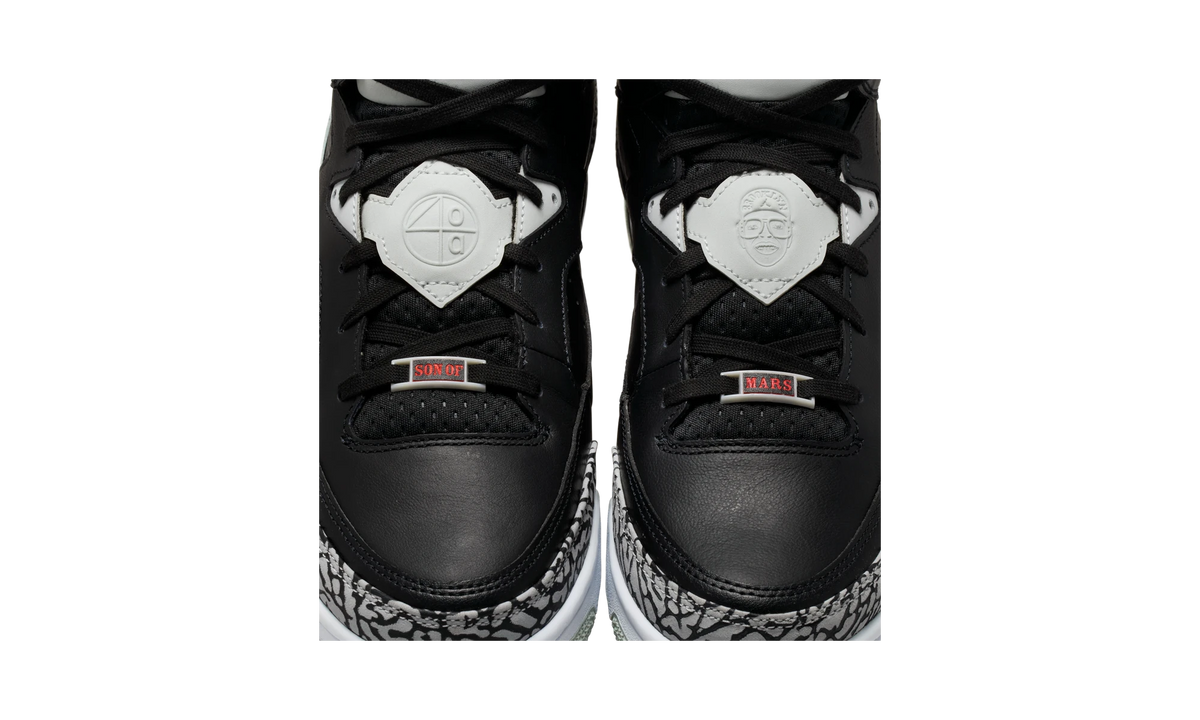 Overkicks - Air Jordan Son of Mars Low Black Cement (580603-002) - detalle