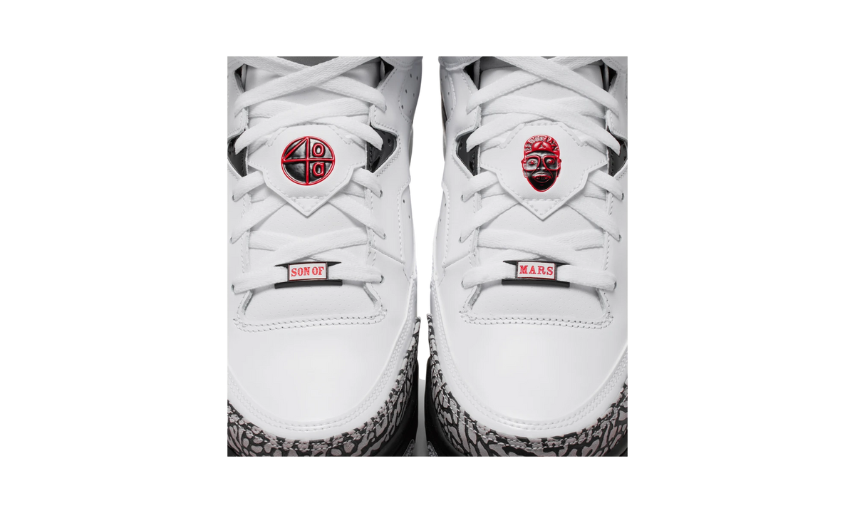 Overkicks - Air Jordan Son of Mars Low White Cement (580603-101) - detalle