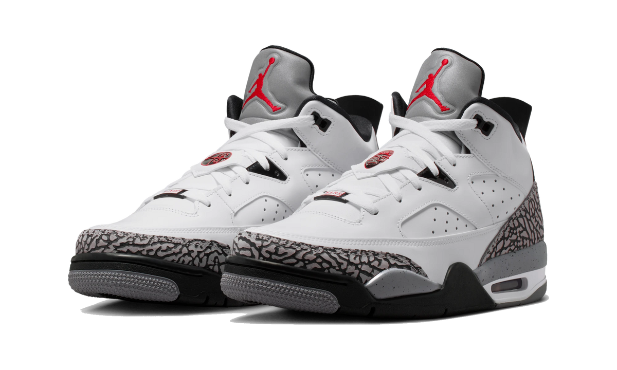 Overkicks - Air Jordan Son of Mars Low White Cement (580603-101) - vista trasera