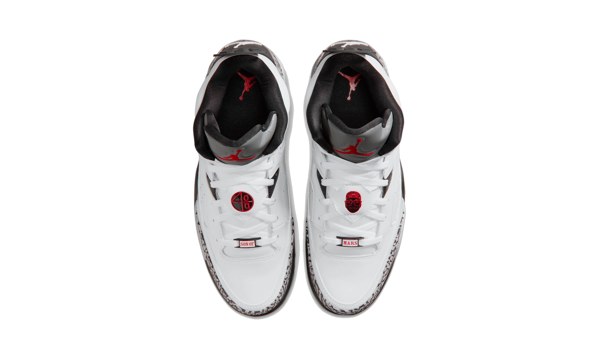 Overkicks - Air Jordan Son of Mars Low White Cement (580603-101) - vista superior