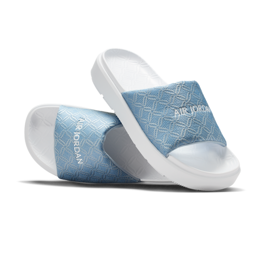 Overkicks - Air Jordan Sophia Blue Beyond Light Armory Blue Gum Light Brown White (HQ8070-400) - vista lateral