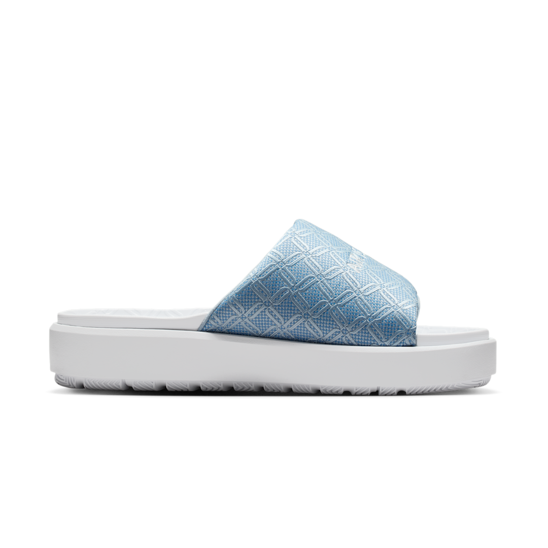 Overkicks - Air Jordan Sophia Blue Beyond Light Armory Blue Gum Light Brown White (HQ8070-400) - par completo