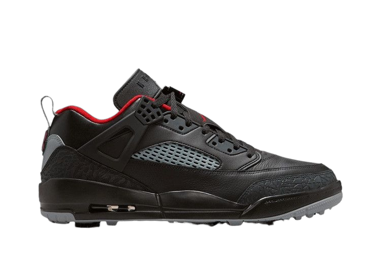 Overkicks - Air Jordan Spizike Golf Black Stealth Varsity Red (HQ4365-002) - vista lateral