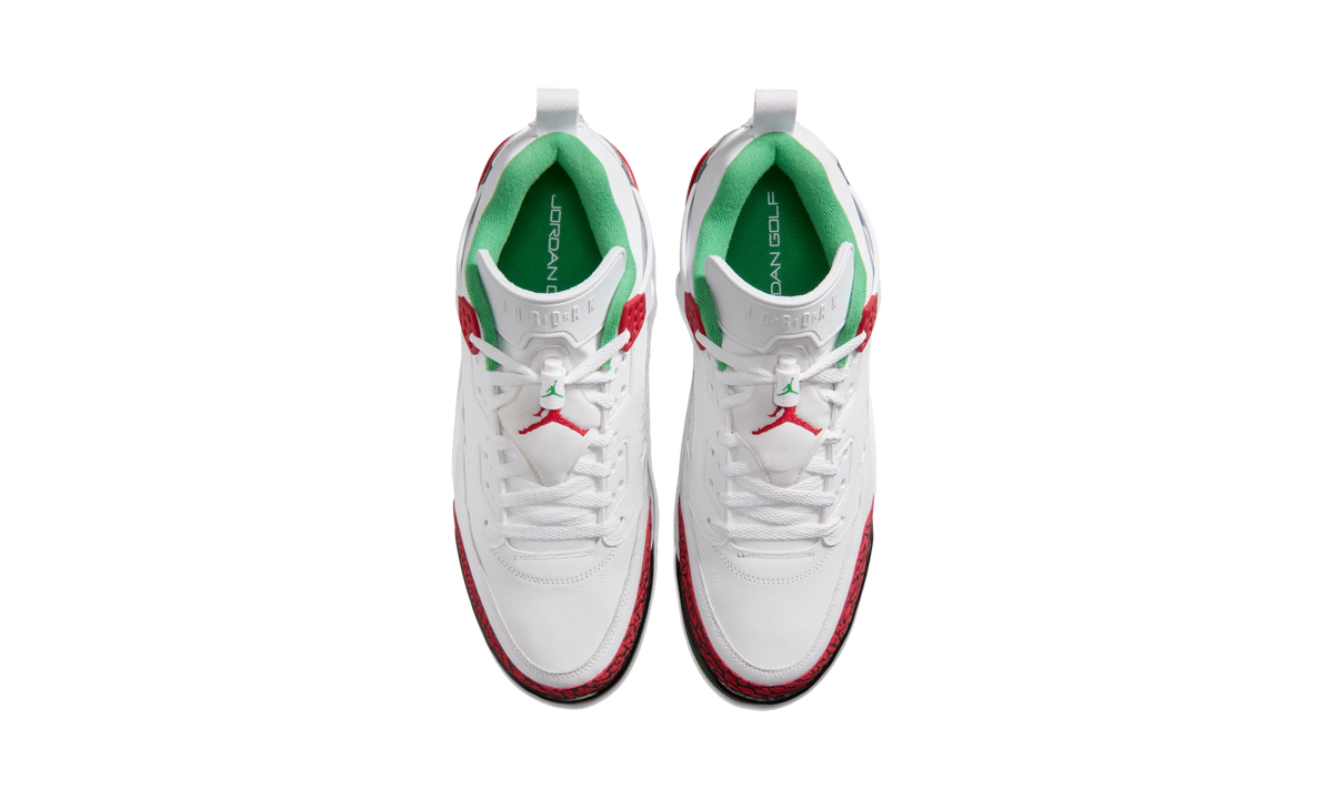 Overkicks - Air Jordan Spizike Golf OG White Classic Green (HQ4365-100) - vista superior