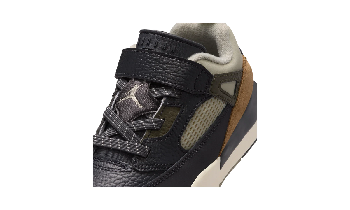Overkicks - Air Jordan Spizike Low Anthracite Mango Cargo Khaki (PS) (FQ3951-007) - imagen 7