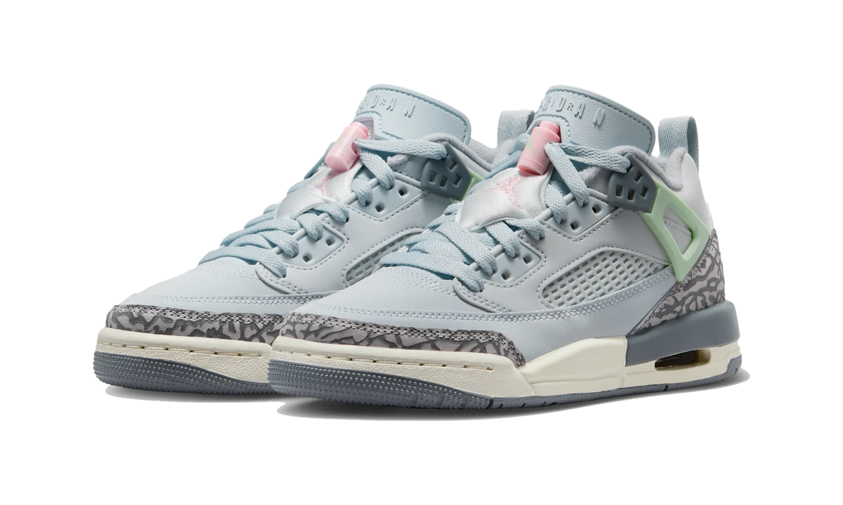 Overkicks - Air Jordan Spizike Low Aura Wolf Grey (GS) (FQ3950-401) - imagen 2