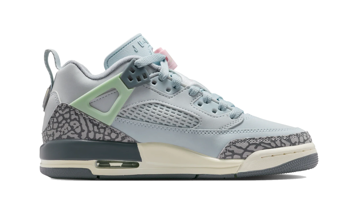 Overkicks - Air Jordan Spizike Low Aura Wolf Grey (GS) (FQ3950-401) - imagen 4