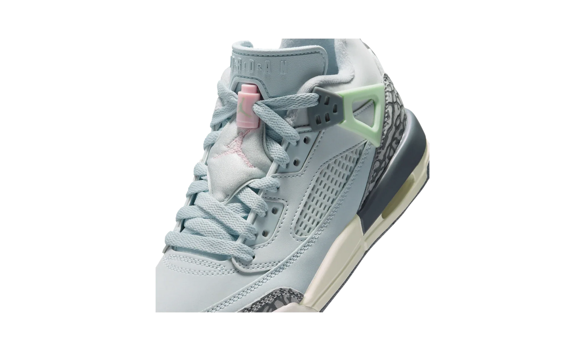 Overkicks - Air Jordan Spizike Low Aura Wolf Grey (GS) (FQ3950-401) - imagen 7