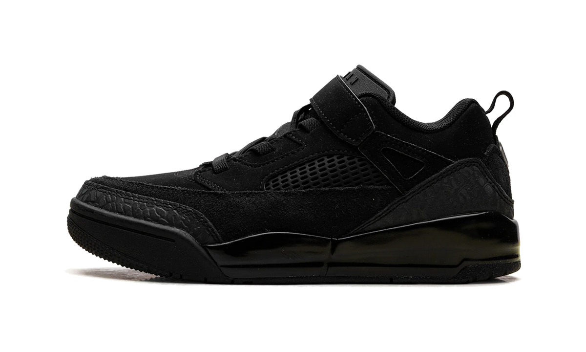 Overkicks - Air Jordan Spizike Low Black Anthracite (PS) (FQ3951-001) - vista lateral