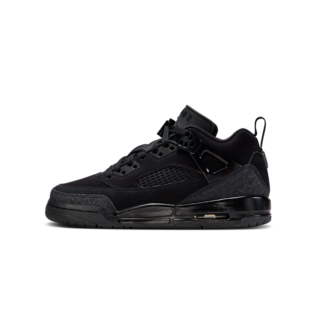 Overkicks - Air Jordan Spizike Low Black Cat (FQ3950-001) - vista lateral