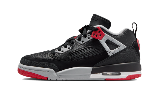 Overkicks - Air Jordan Spizike Low Black Cement (FQ3950-009) - vista lateral