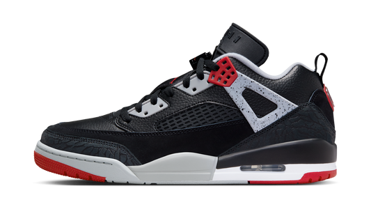 Overkicks - Air Jordan Spizike Low Black Cement (FQ1759-009) - vista lateral