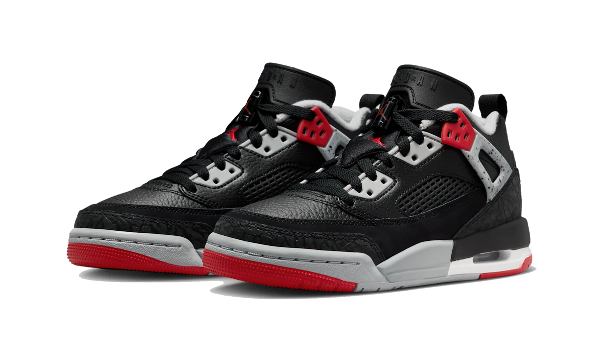 Overkicks - Air Jordan Spizike Low Black Cement (FQ3950-009) - vista trasera