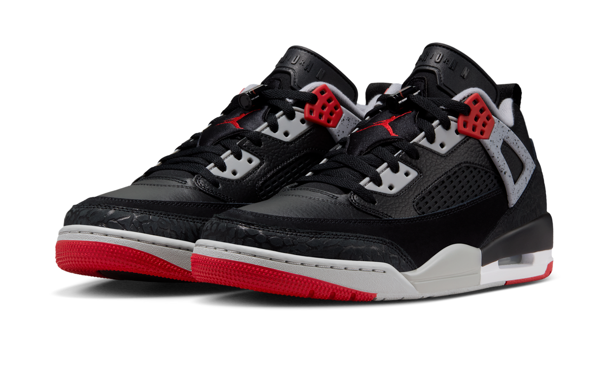 Overkicks - Air Jordan Spizike Low Black Cement (FQ1759-009) - vista trasera