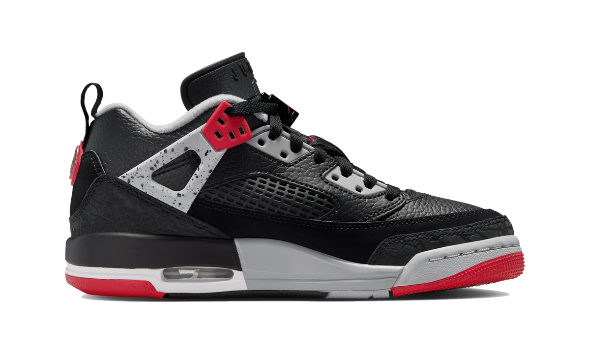 Overkicks - Air Jordan Spizike Low Black Cement (FQ3950-009) - detalle suela