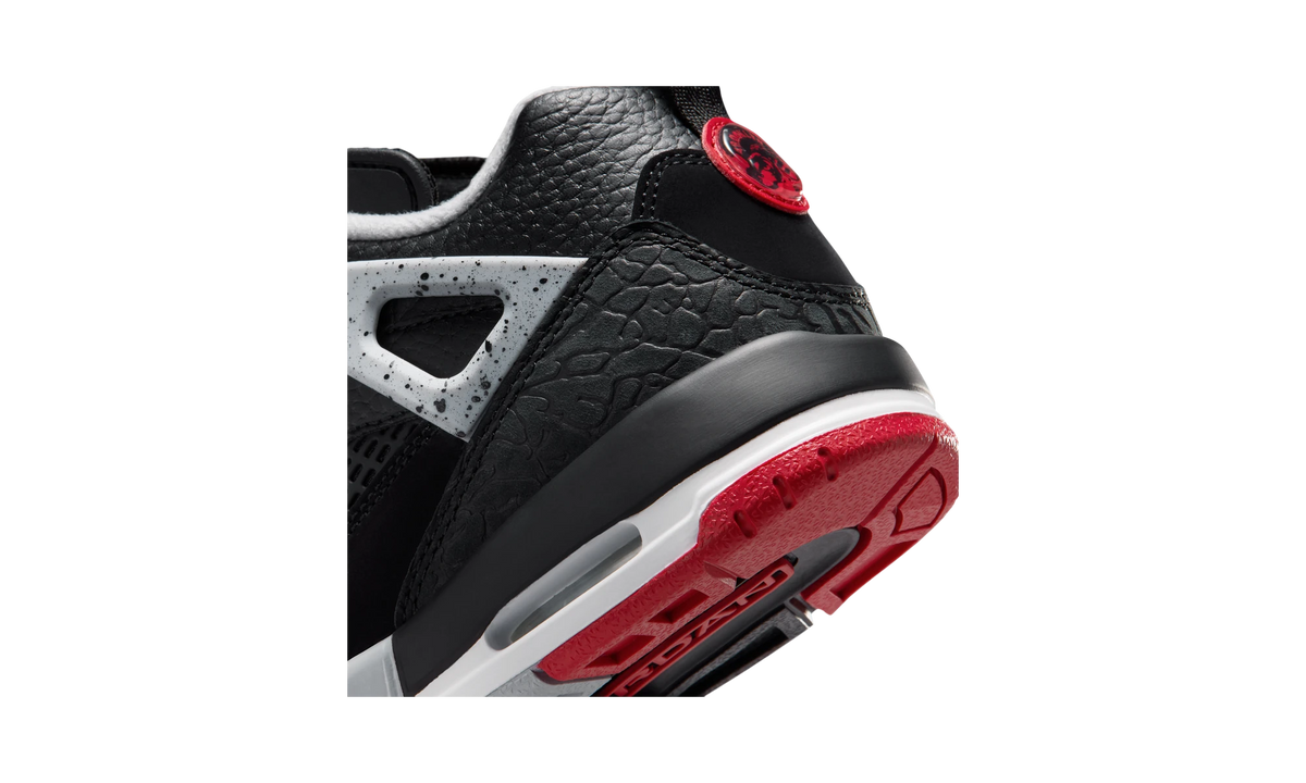 Overkicks - Air Jordan Spizike Low Black Cement (FQ3950-009) - detalle