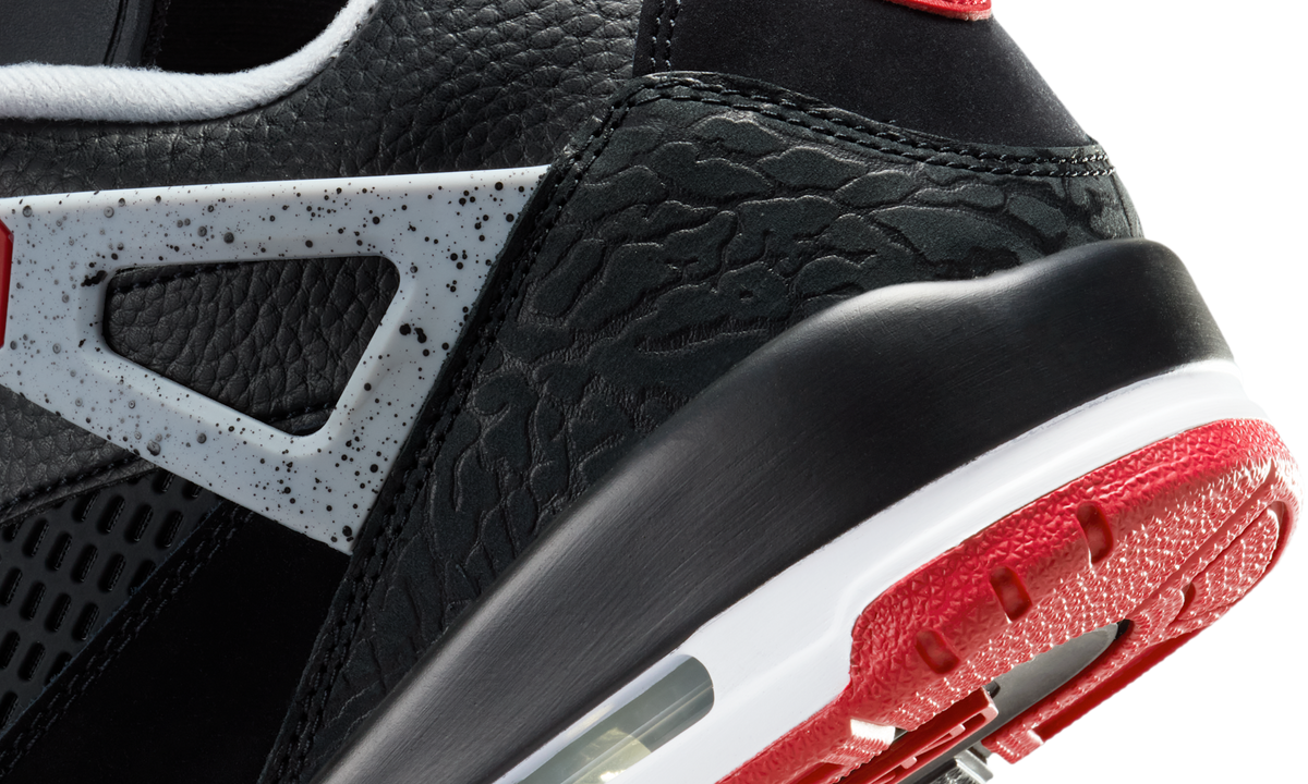 Overkicks - Air Jordan Spizike Low Black Cement (FQ1759-009) - detalle