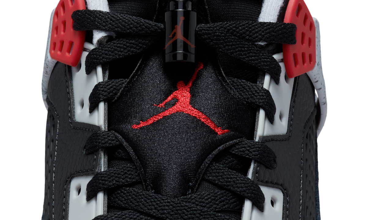 Overkicks - Air Jordan Spizike Low Black Cement (FQ1759-009) - detalle