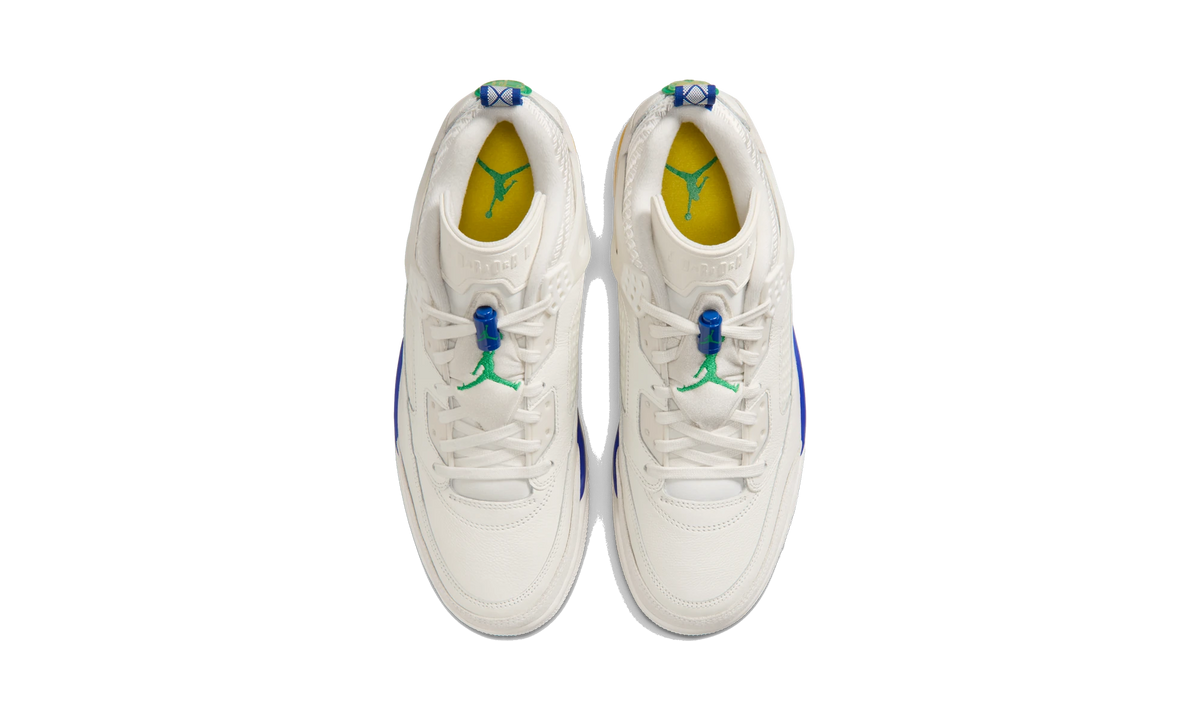 Overkicks - Air Jordan Spizike Low Brazil (FQ1759-112) - vista superior