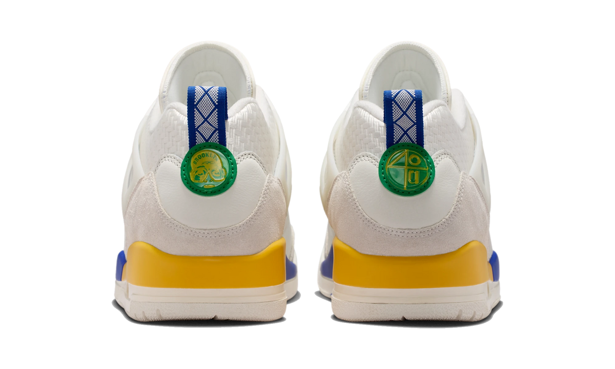 Overkicks - Air Jordan Spizike Low Brazil (FQ1759-112) - detalle talón