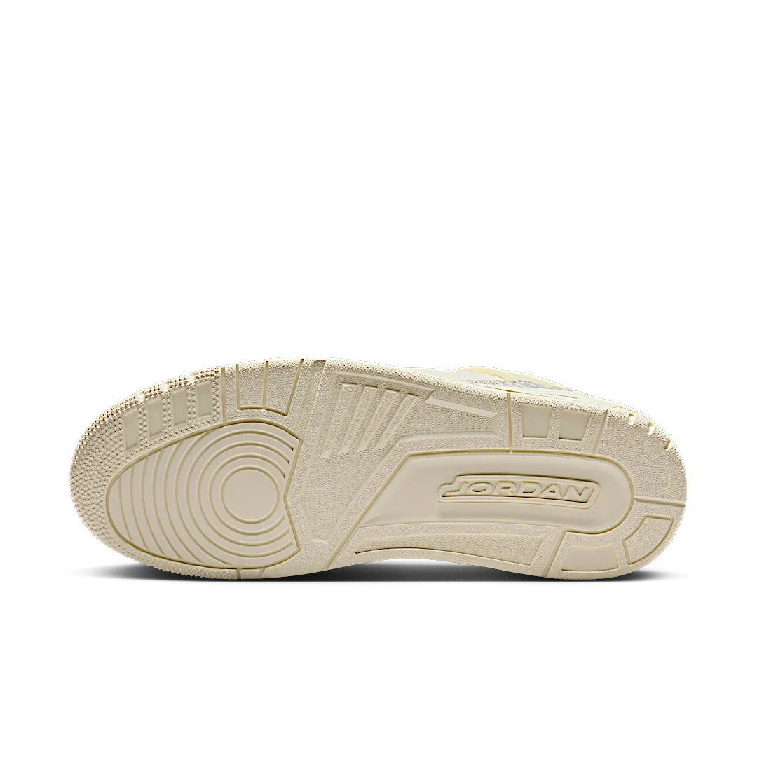 Overkicks - Air Jordan Spizike Low Coconut Milk (FQ1759-100) - detalle suela