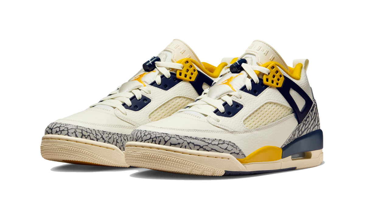 Overkicks - Air Jordan Spizike Low Michigan (FQ1759-111) - vista trasera