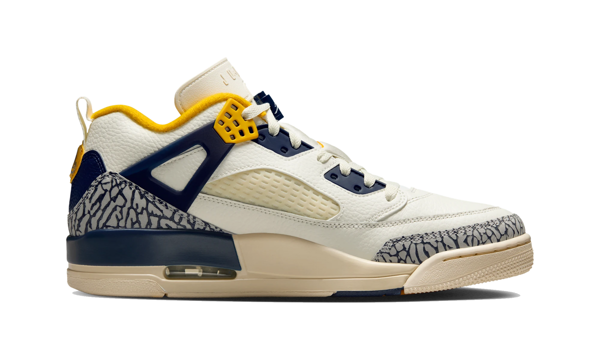 Overkicks - Air Jordan Spizike Low Michigan (FQ1759-111) - detalle suela
