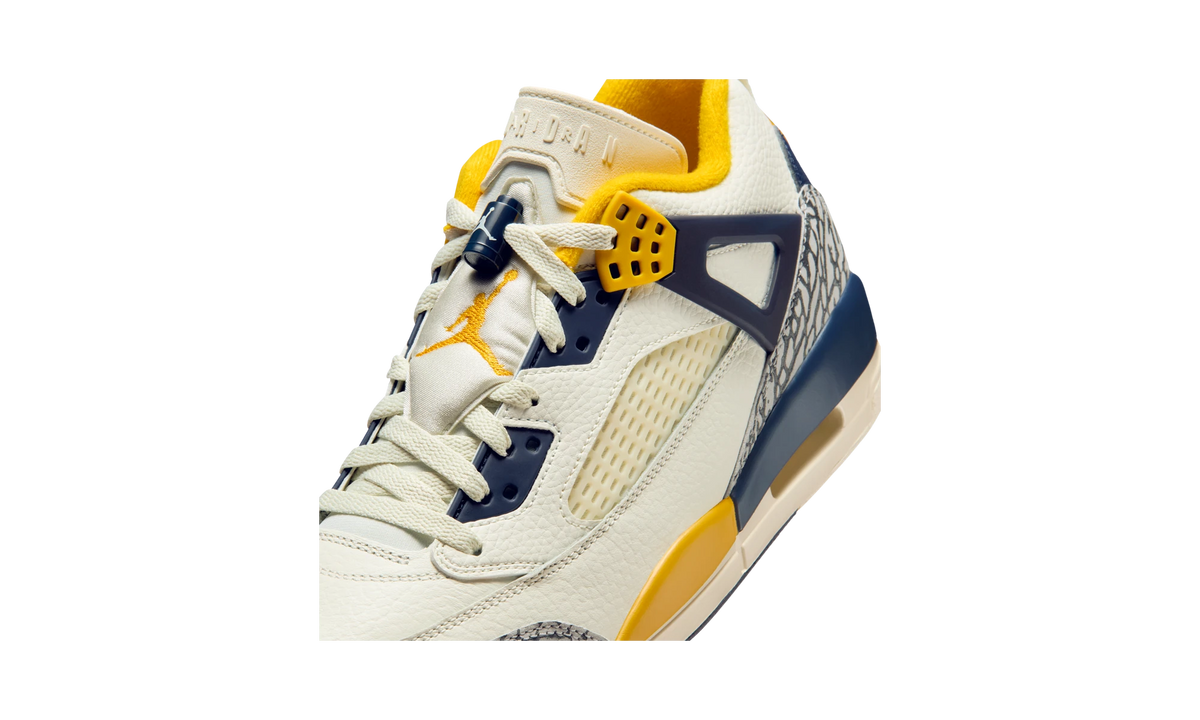 Overkicks - Air Jordan Spizike Low Michigan (FQ1759-111) - detalle lateral interior
