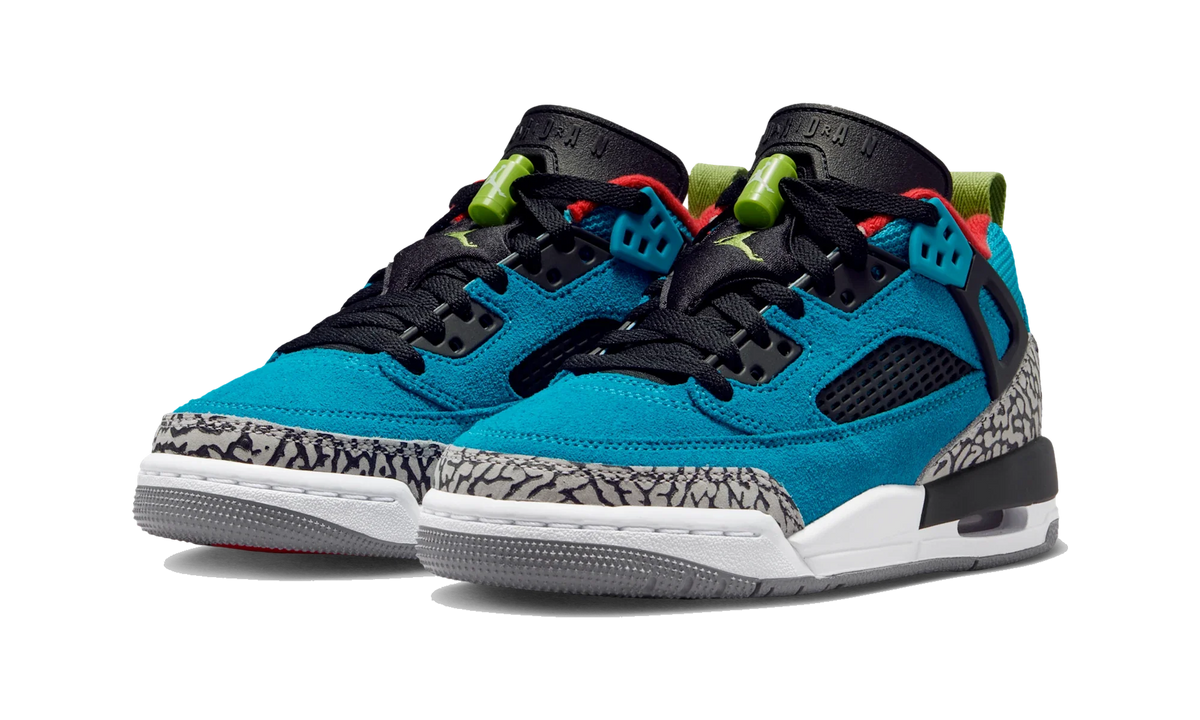 Overkicks - Air Jordan Spizike Low Neo Turquoise Light Crimson (GS) (FQ3950-402) - imagen 2
