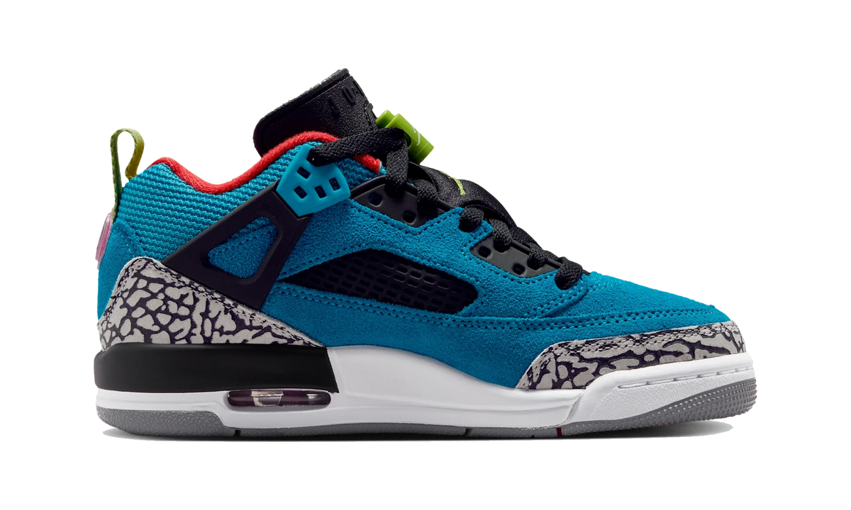 Overkicks - Air Jordan Spizike Low Neo Turquoise Light Crimson (GS) (FQ3950-402) - imagen 4
