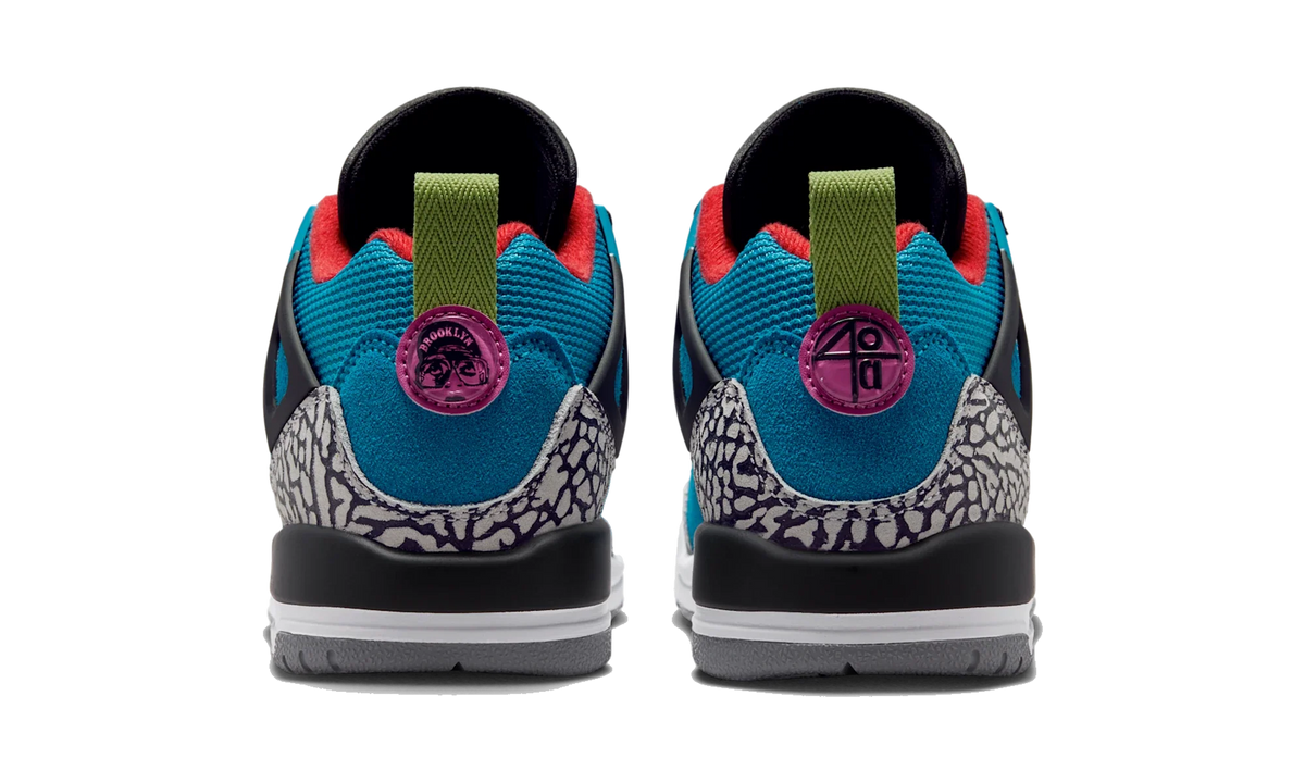 Overkicks - Air Jordan Spizike Low Neo Turquoise Light Crimson (GS) (FQ3950-402) - imagen 6